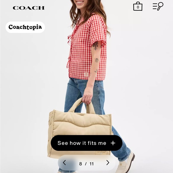 🌿 COACH Coachtopia Loop Tote - Picture 11 of 11